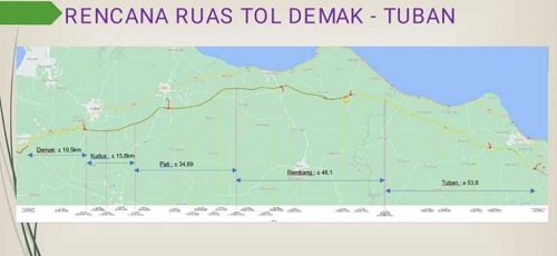 Dikabarkan Jalur Tol Demak Tuban Lewati Jatirogo Kadis Pupr Rutenya Belum Final